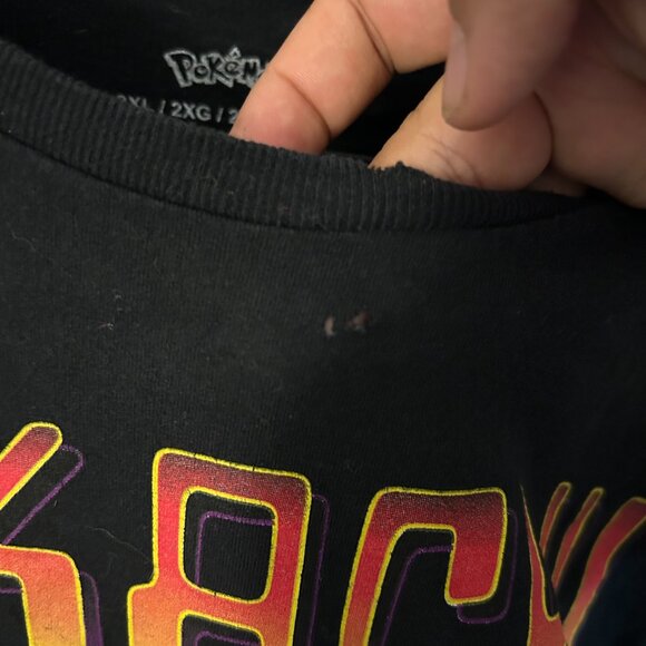 Pikachu  pokemon graphic tee shirt 2XL - Picture 2 of 4